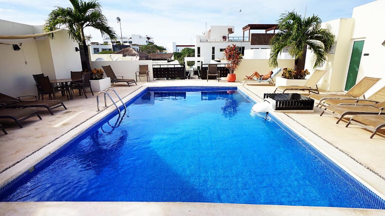 Meridian Downtown Apartments Playa del Carmen Kültér fotó